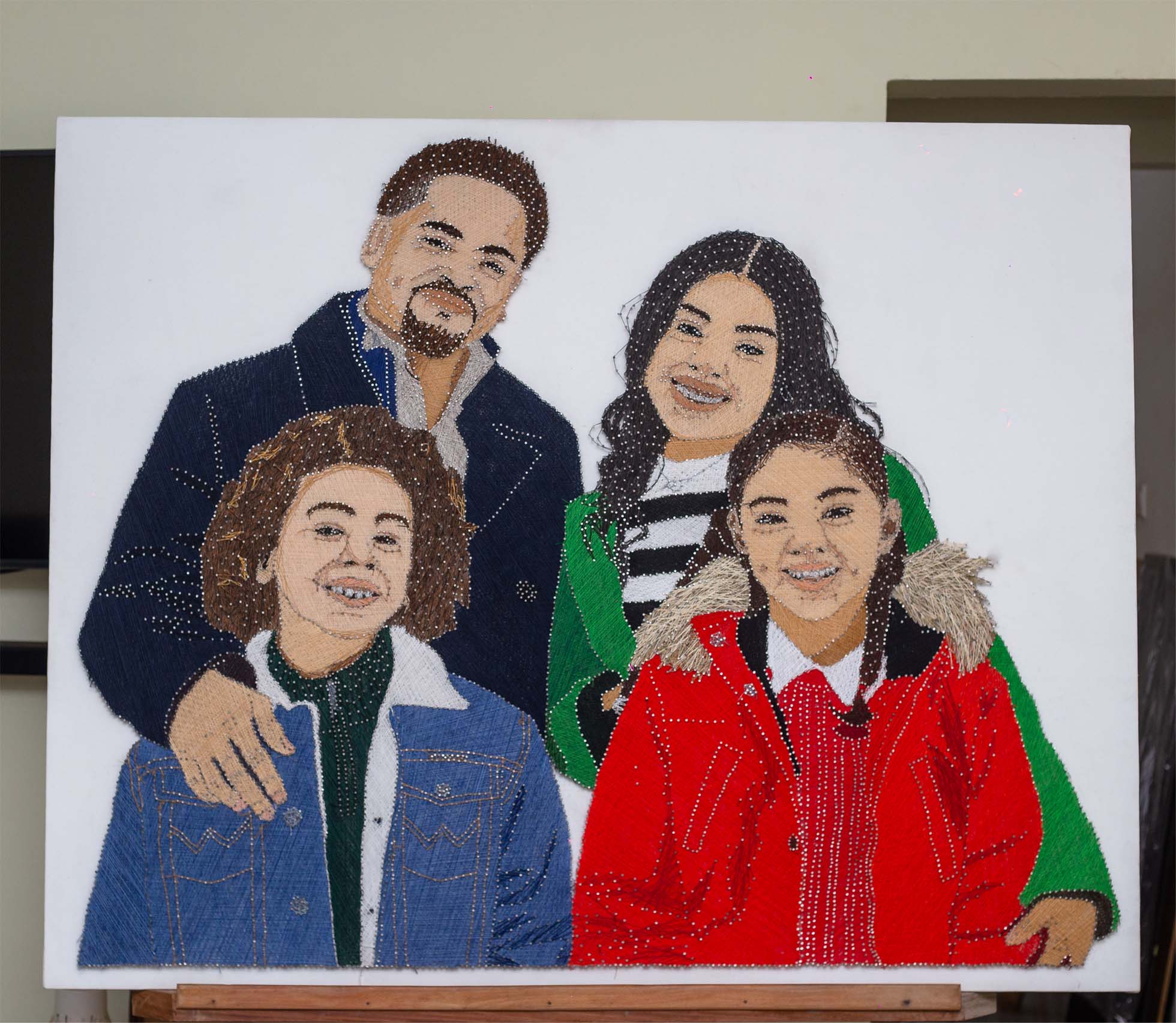 Characters from the movie: The day before Christmas